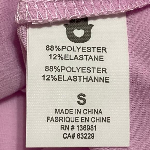 Spiritual Gangster Cropped Muscle Tank Size Small Choose Happiness Lavender NWT - Picture 9 of 16